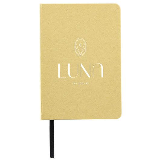 Beige Plantation Fruit & Nut Pulp Paper Journal