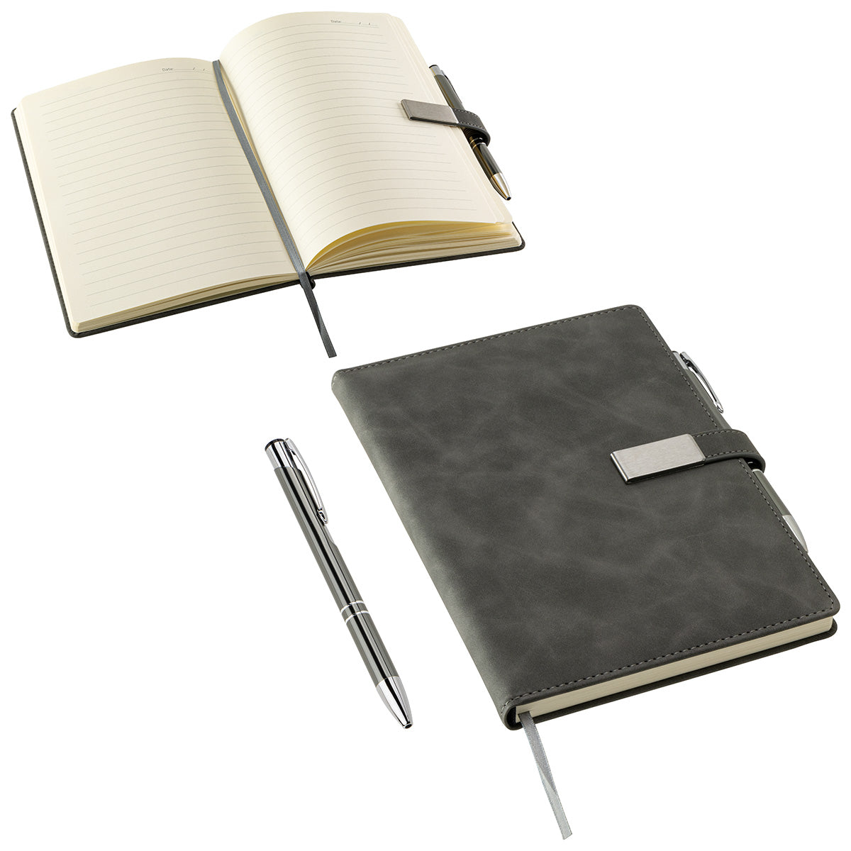 Thesis Hardcover Journal with Magnetic Closure & Pen