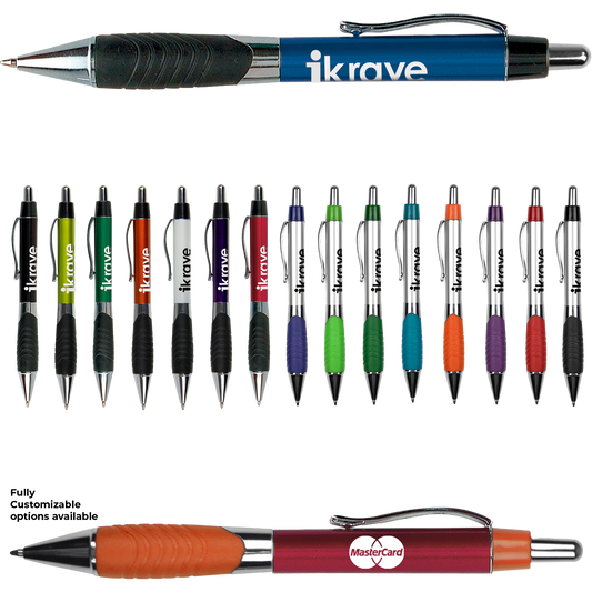 Black Wolverine Metallic Gripper Pen