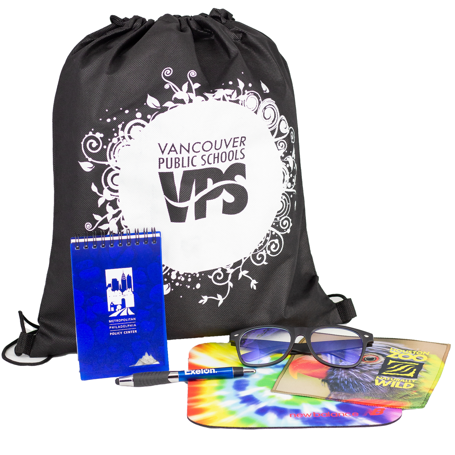 Workday Kit with Blue Light Glasses, Stone Jotter & Stylus Pen