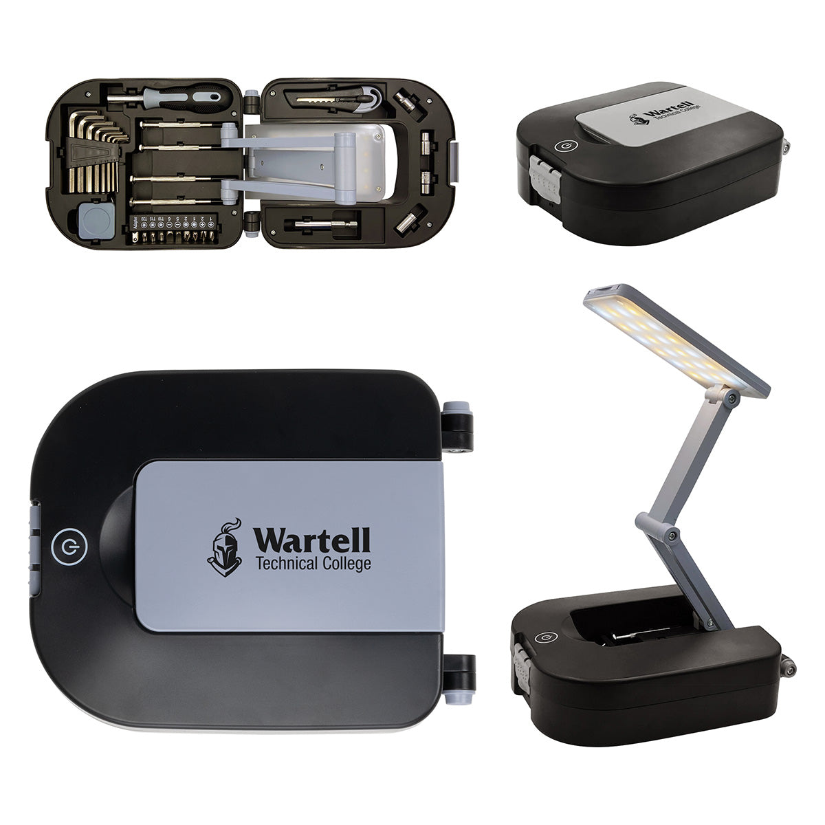 Black Best Buddy Tools ® Retractable LED Worklight Tool Kit