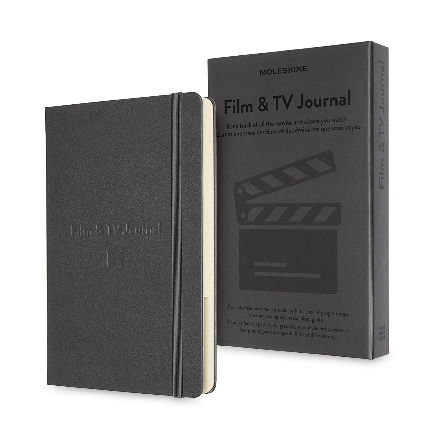 Grey Moleskine® Passion Journal - Film & TV