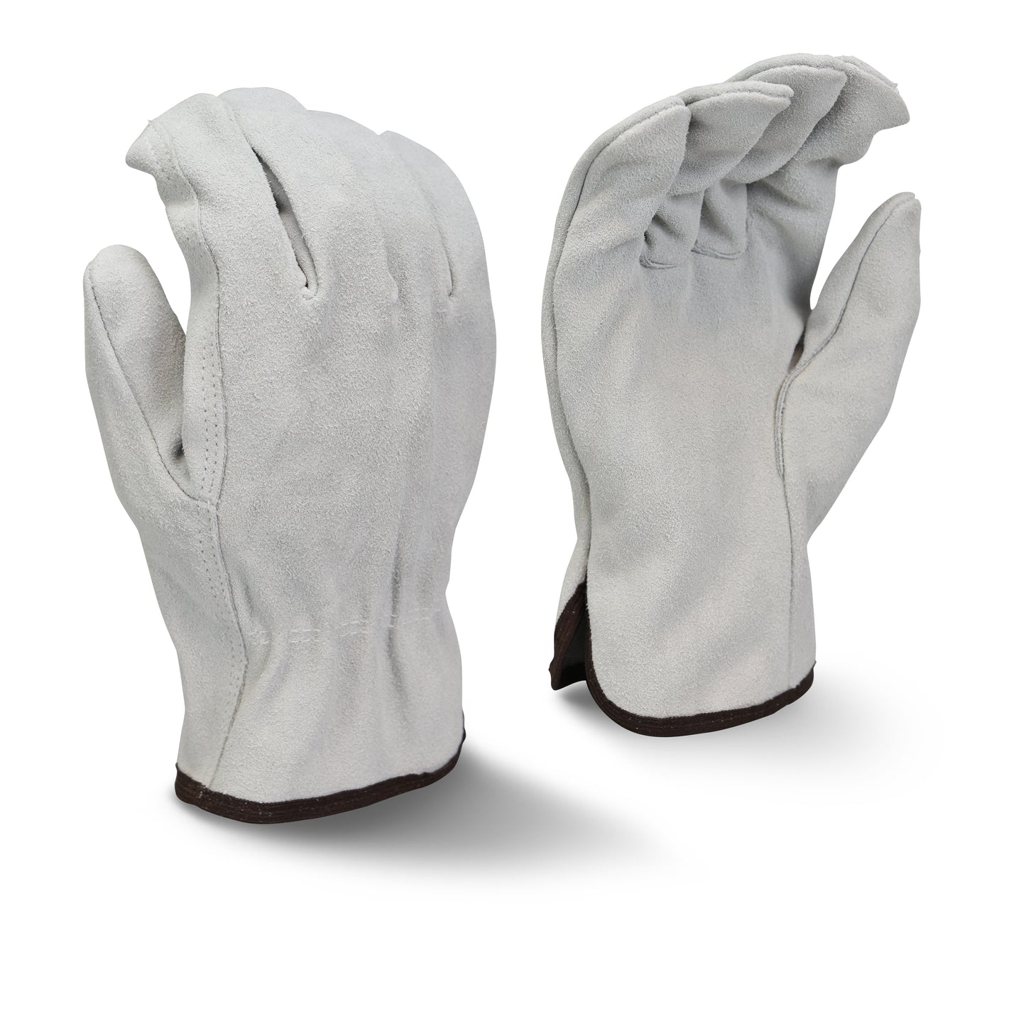 RWG4010 Economy Gray Split Cowhide Leather Driver - Size 2X