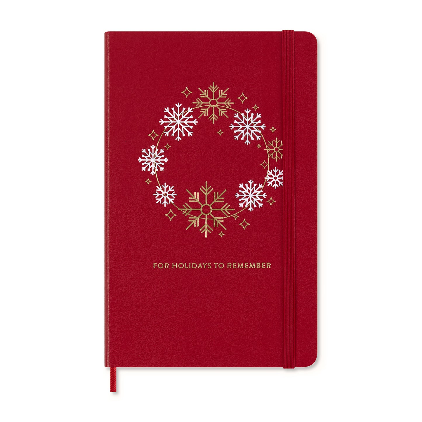 Moleskine® Hard Cover Holiday Notebook and Kaweco Pen Gift Set