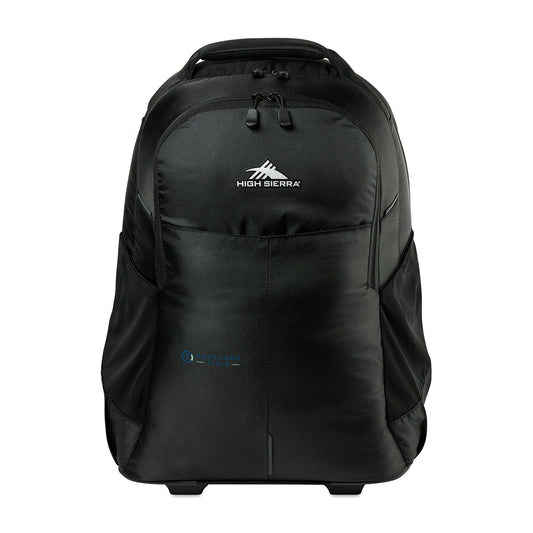 Black High Sierra® Powerglide Pro Wheeled Backpack