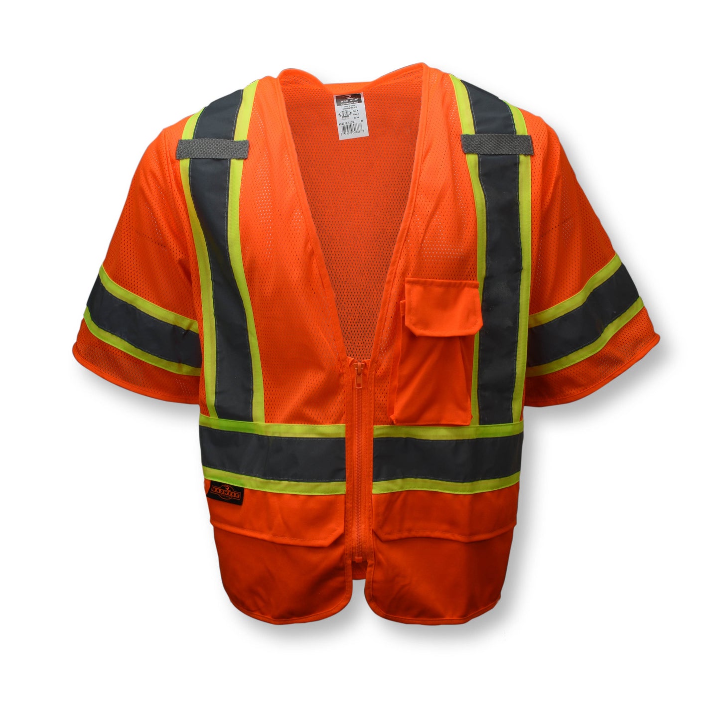 SV272-3 Type R Class 3 Multipurpose Mesh Surveyor Vest - Green - Size 2X