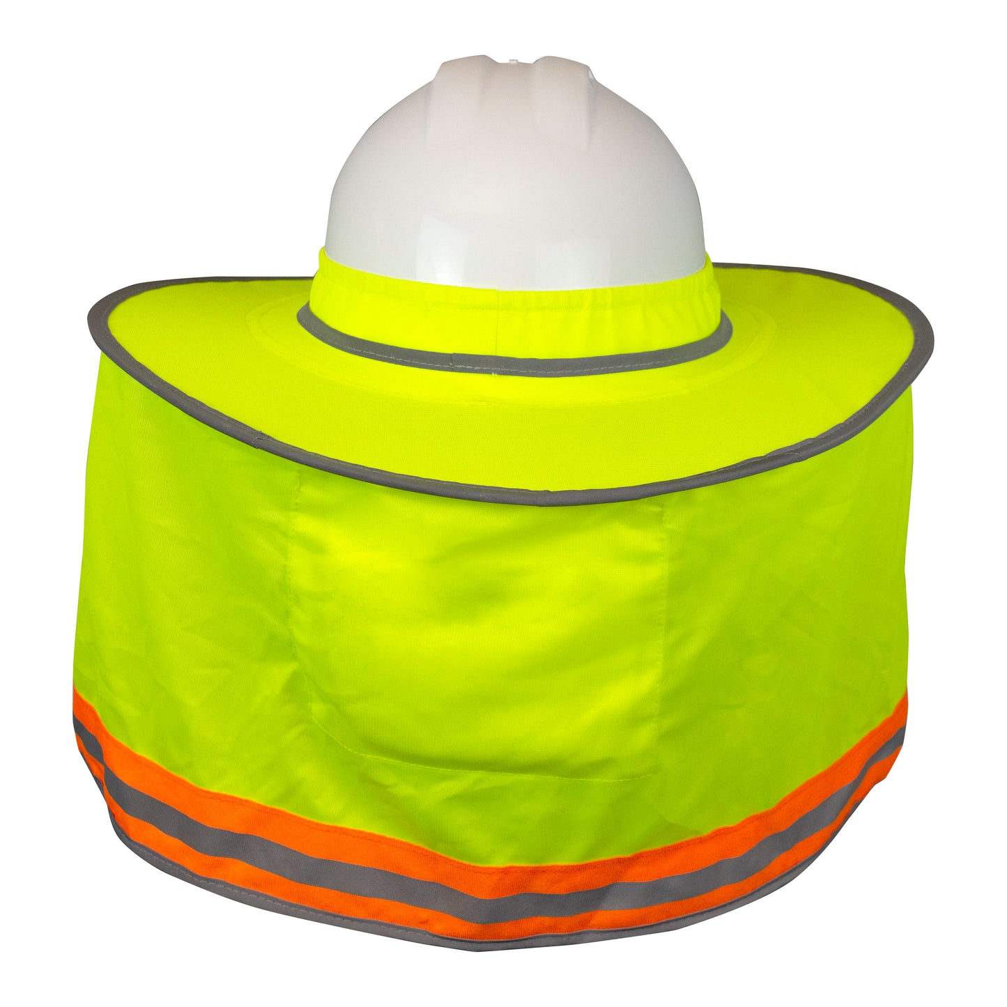Hi-Vis Collapsible Hard Hat Shade - Green
