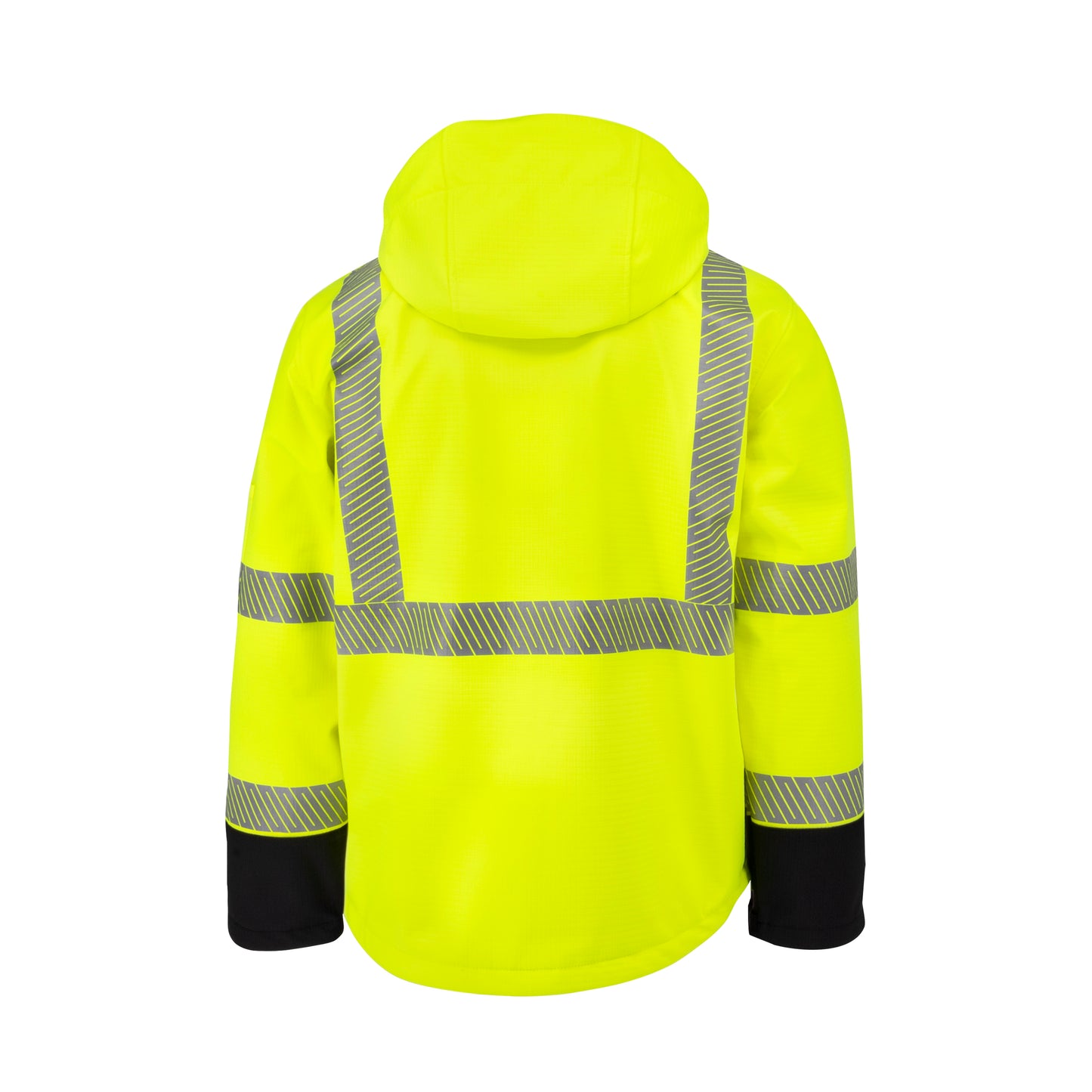 SJ322B Type R Class 3 Softshell Ripstop Jacket - Hi-Vis Green - Size 2X