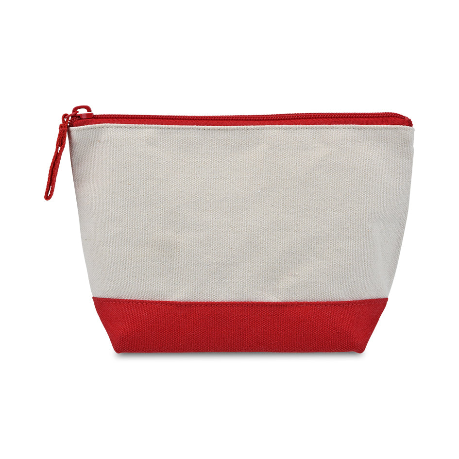 Canvas Zippered Pouch