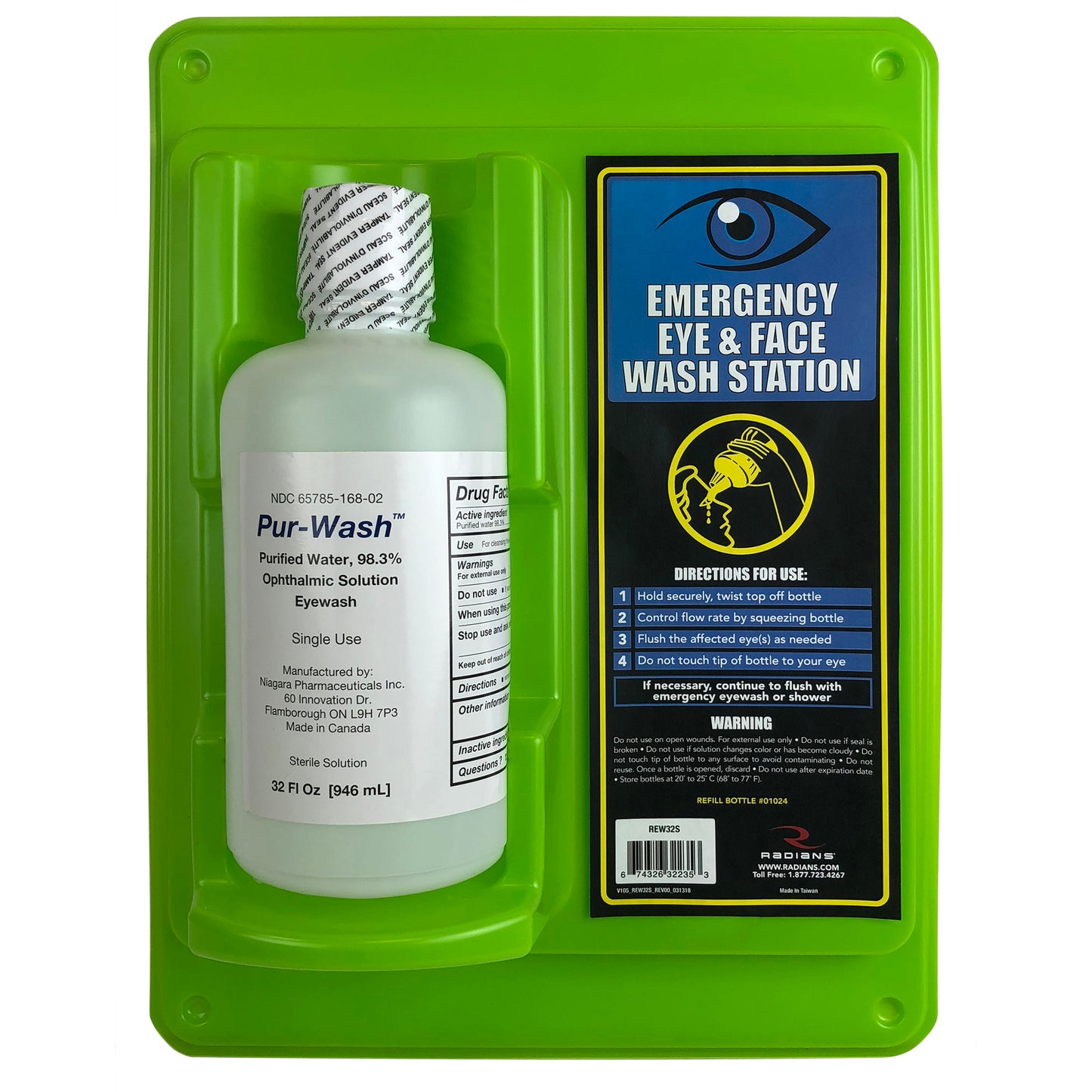 Eyewash Station - 16 oz Double