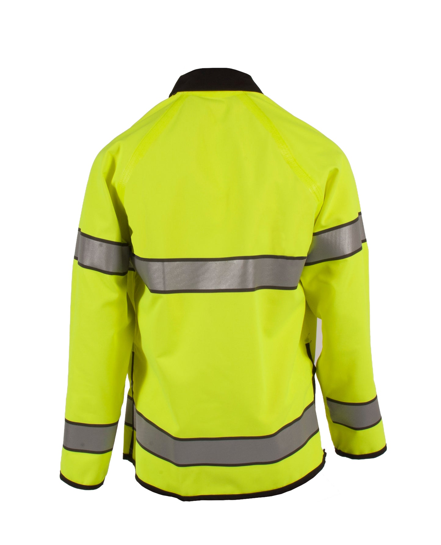 5010RJH3M Reversible Police Coat with 3M Reflective Taping - Hi-Vis Lime/Black - Size 2X