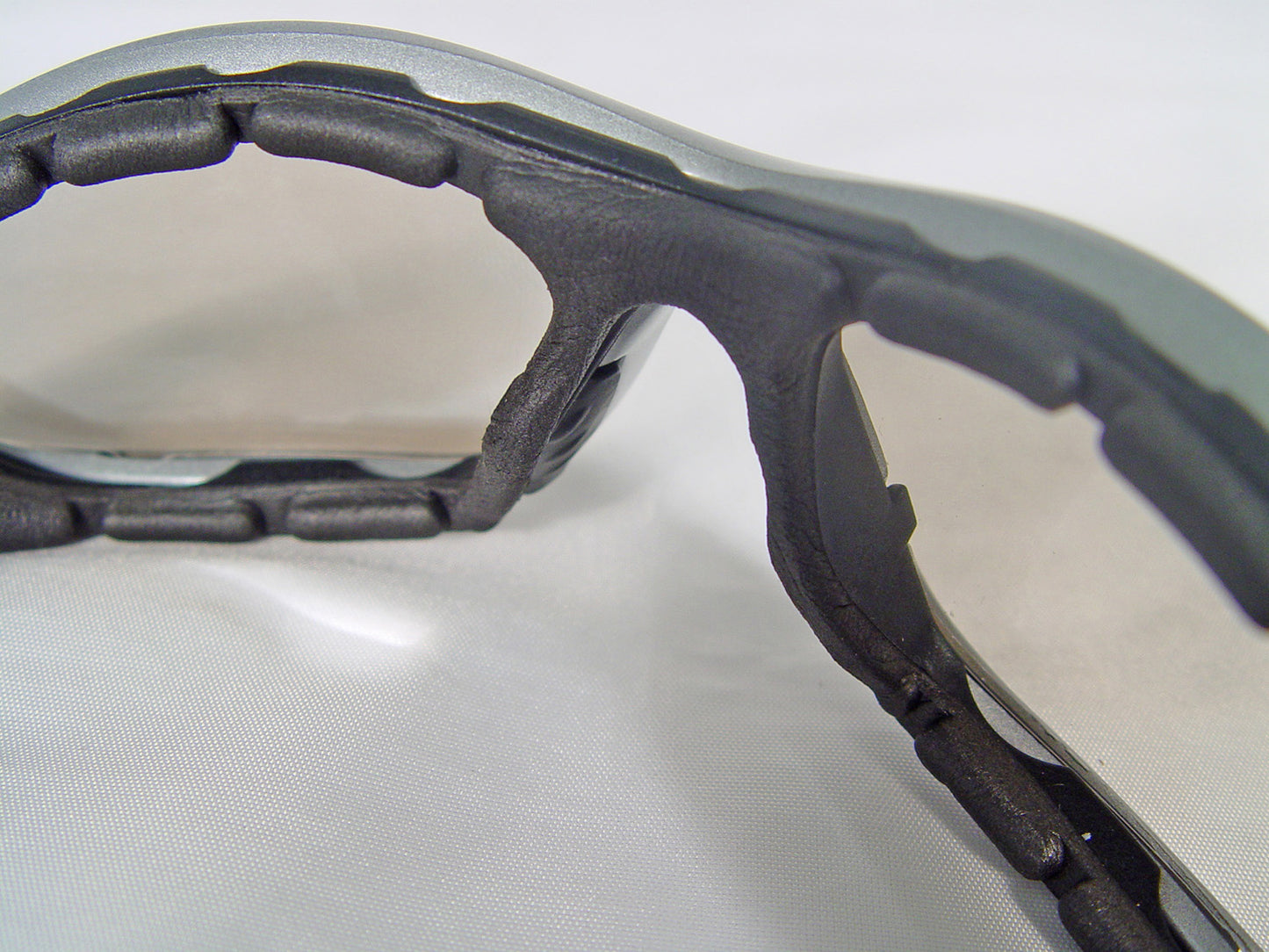 DPG95 Framework™ Protective Eyewear - Silver Frame - Clear Anti-Fog Lens
