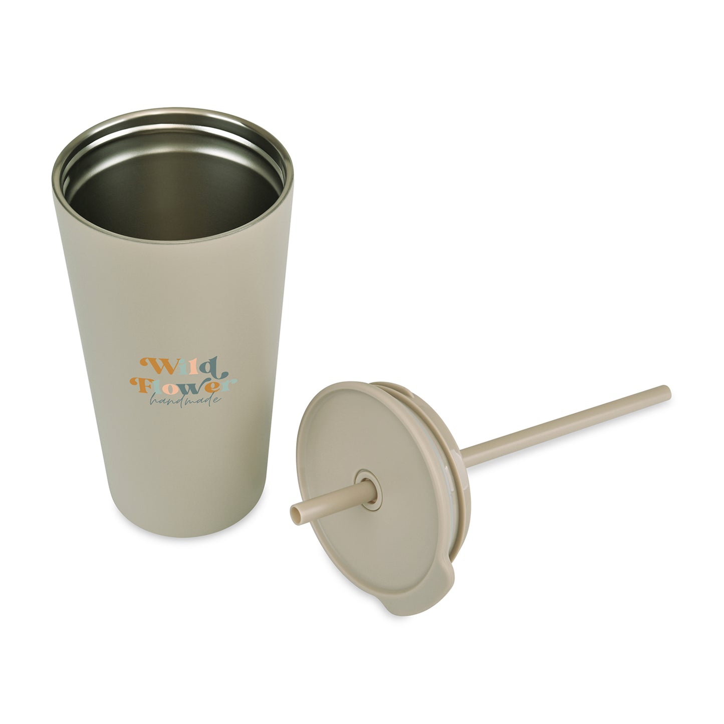 Aviana™ Rowan Recycled Straw Tumbler - 17 Oz.