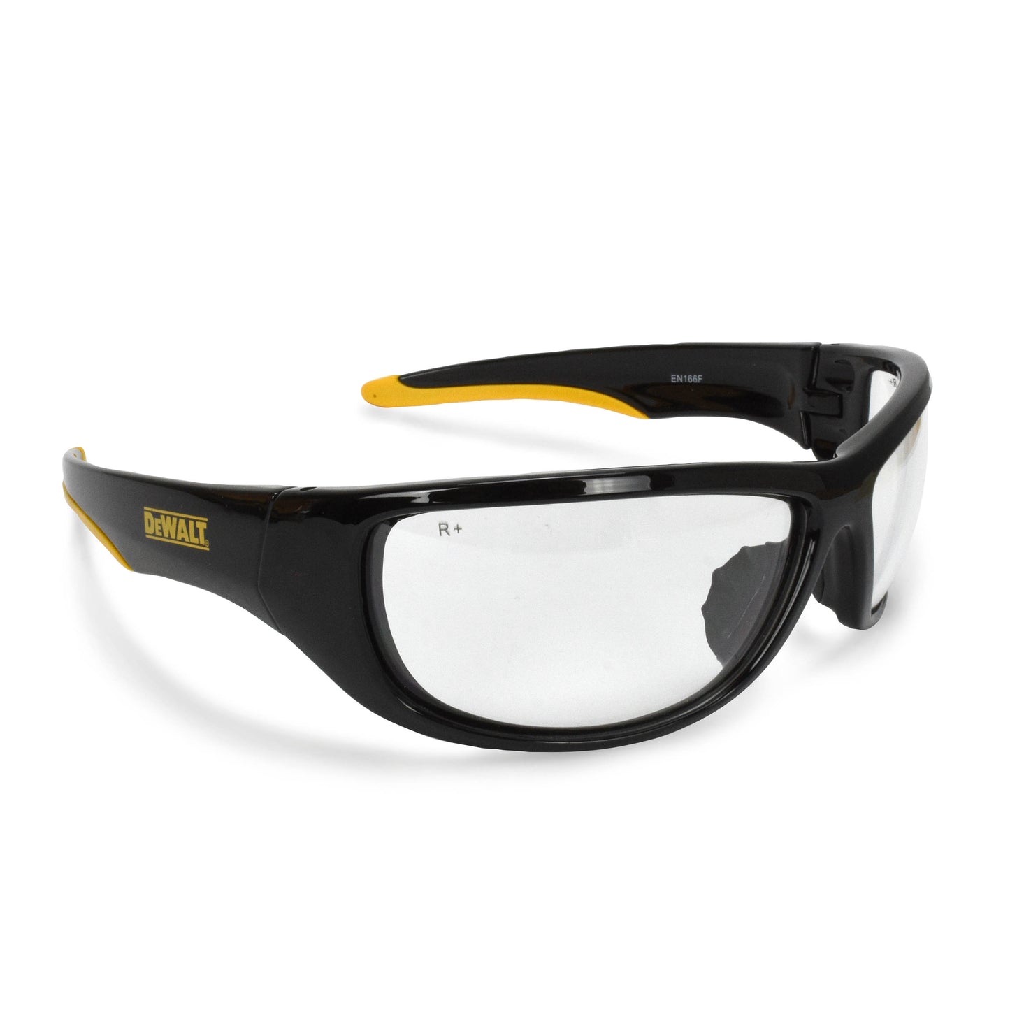 DPG94 Dominator™ Protective Eyewear - Black/Yellow Frame - Clear Lens