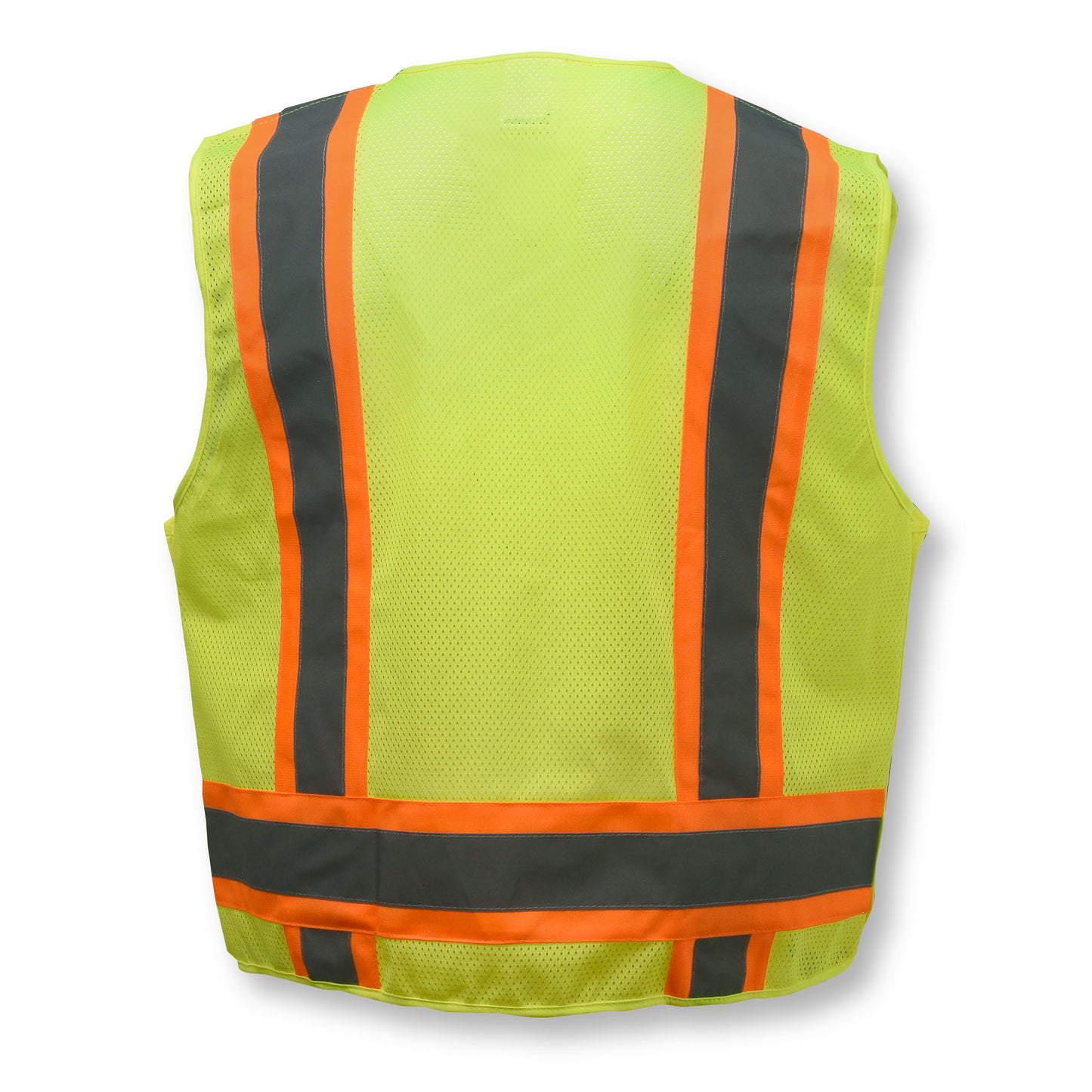 SV46 Surveyor Type R Class 2 Breakaway Two Tone Safety Vest - Green - Size 2X