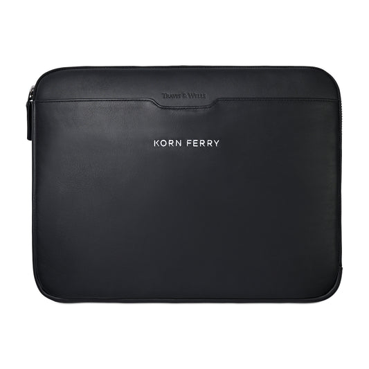 Black Travis & Wells® Envoy Laptop Sleeve