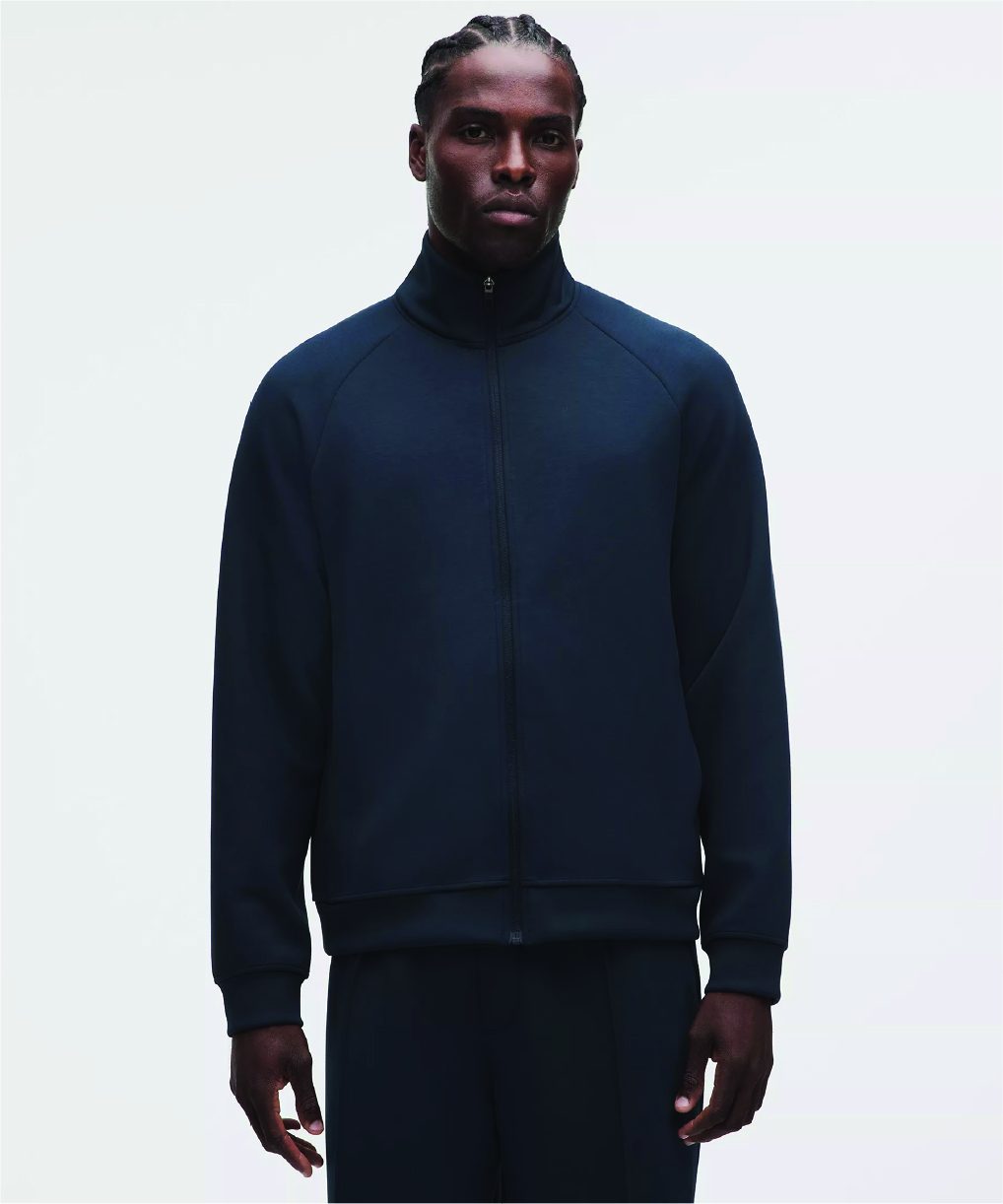 Smooth Spacer Full-Zip Track Jacket