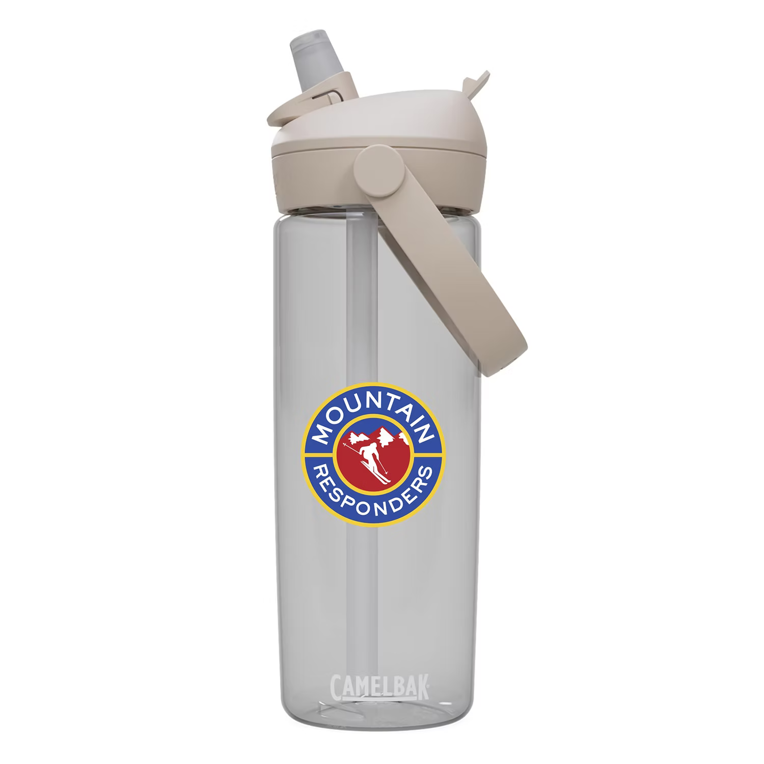 CamelBak Thrive 20 oz Flip Straw Bottle with Tritan Renew, Inkjet