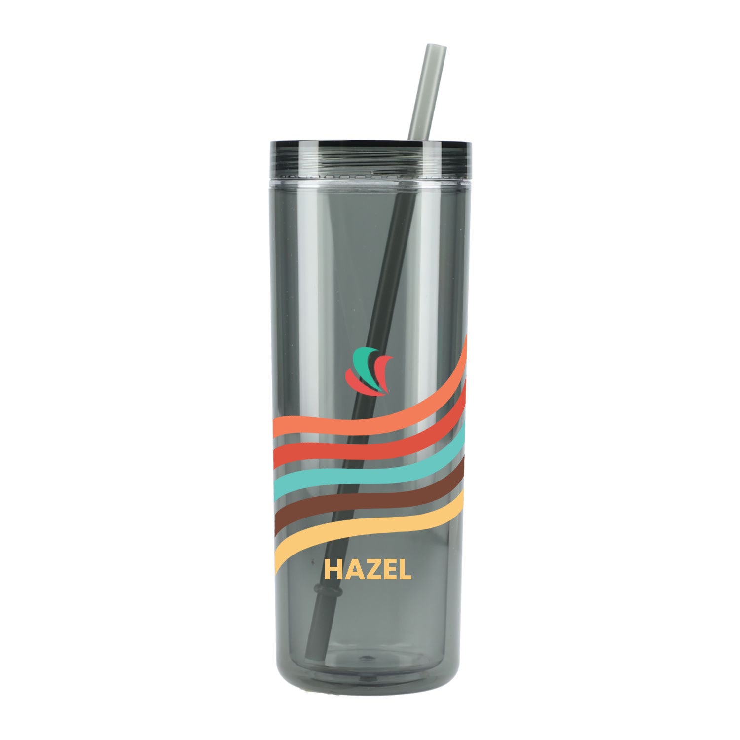 Chroma Recycled Acrylic Straw Tumbler 16oz, Inkjet