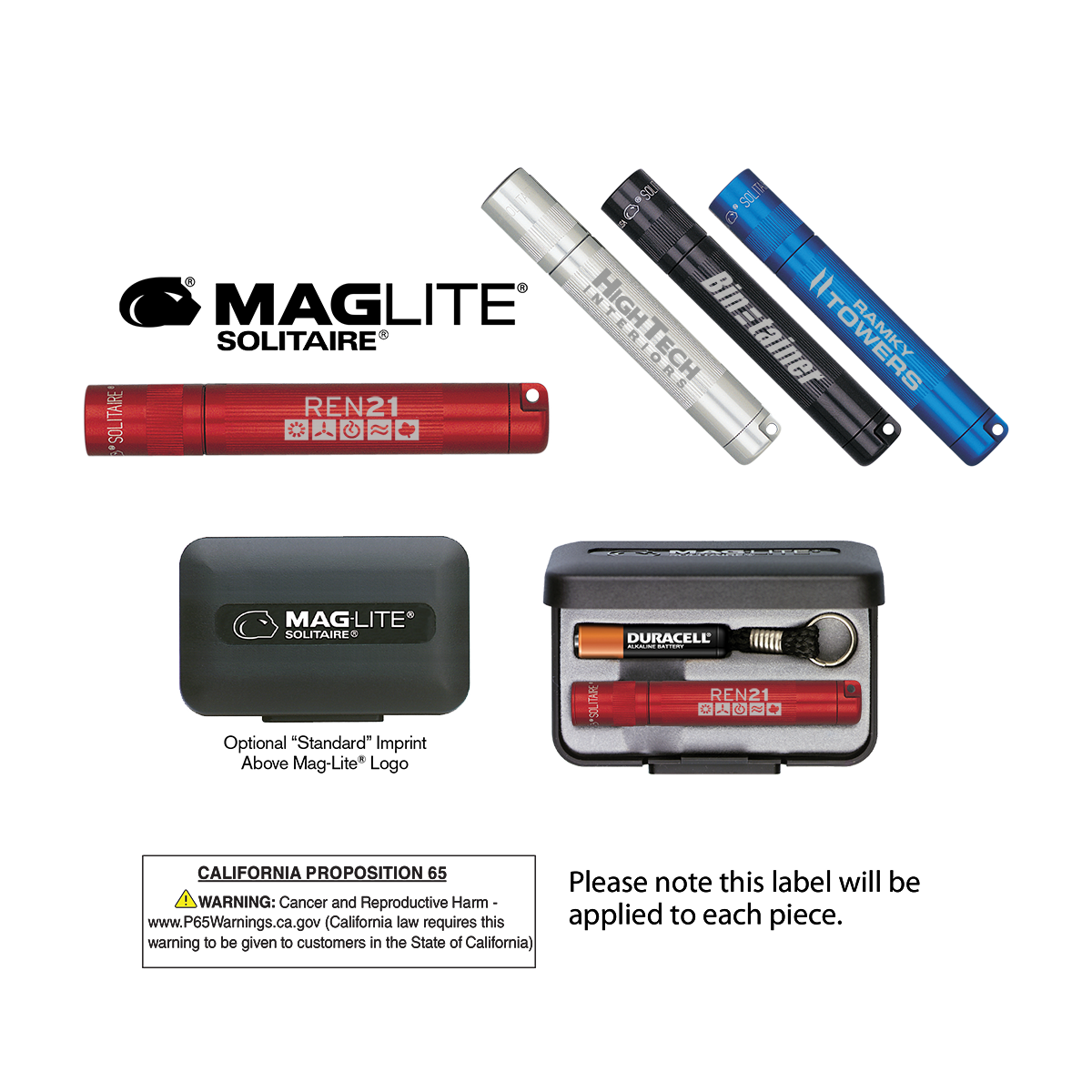 Maglite Solitaire, Assorted