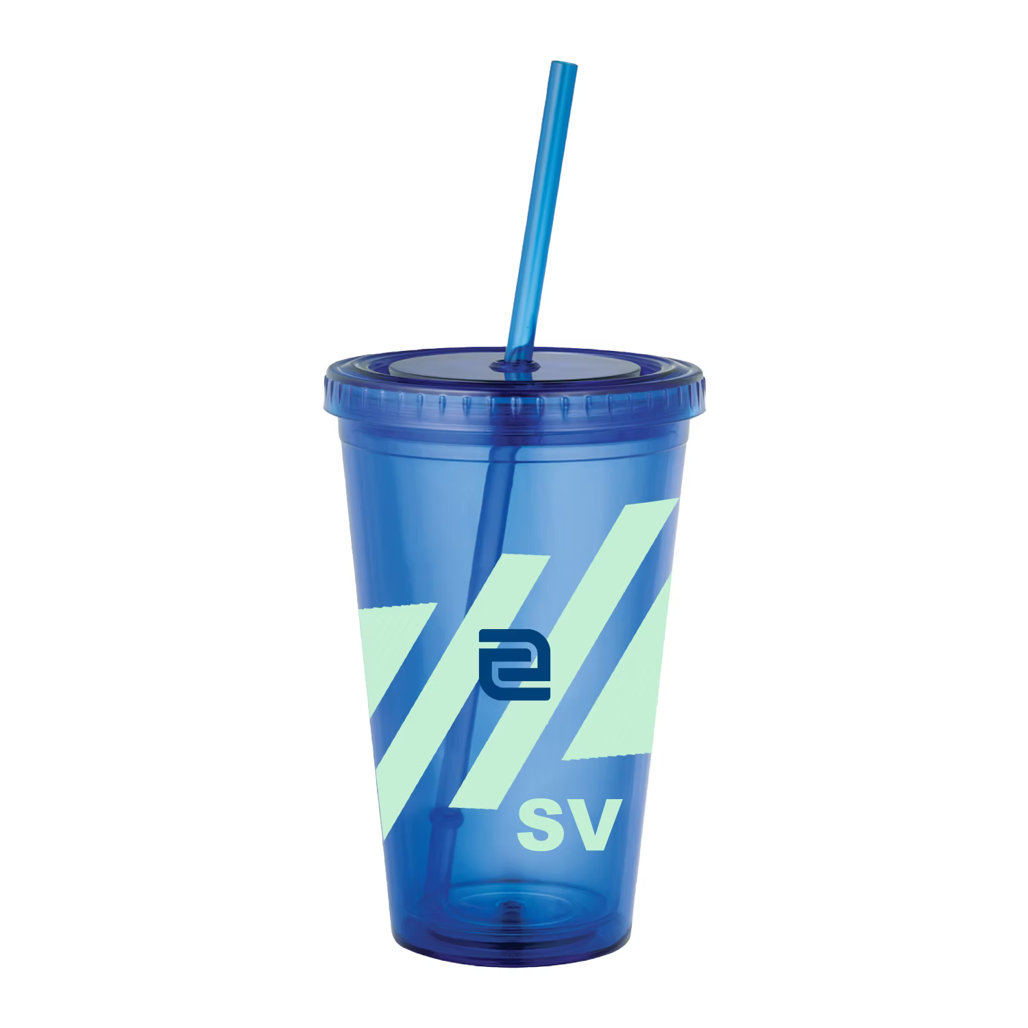 Sedici Tumbler with Straw 16oz, Inkjet