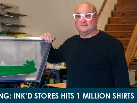 Ink’d Stores Celebrates One Millionth Print Milestone with $3 Tee Promotion