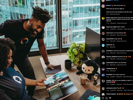 Company Swag on Social Media – Best Examples