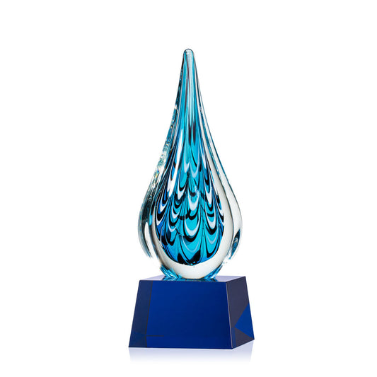 Worchester Award on Robson Base - Blue