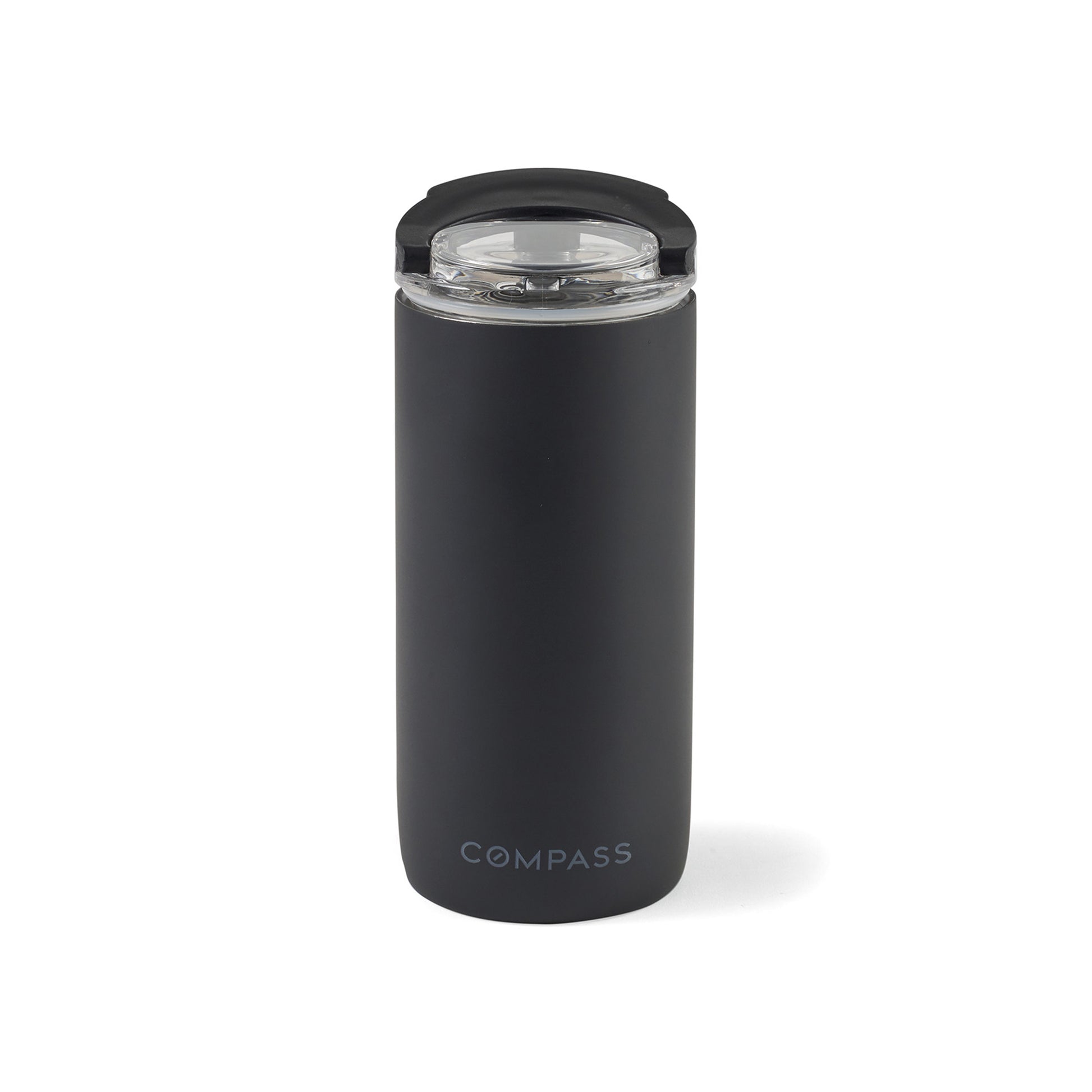 Matte Black Emery 2-in-1 Double Wall Stainless Bottle - 20 Oz.