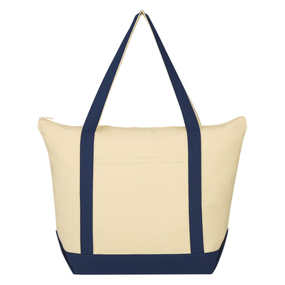 Folksy 12 Oz. Cotton Tote Bag