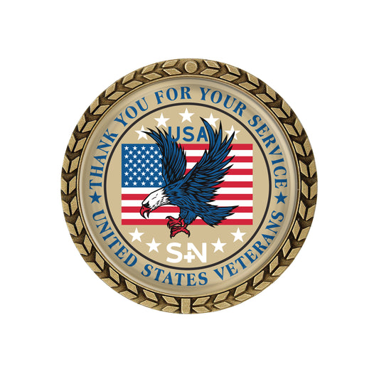 1.75" Speed Coin Wreath Border