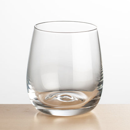 Crestview Stemless Wine - Deep Etch