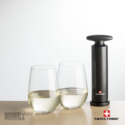 Swiss Force® Effortless Opener & RIEDEL Stemless