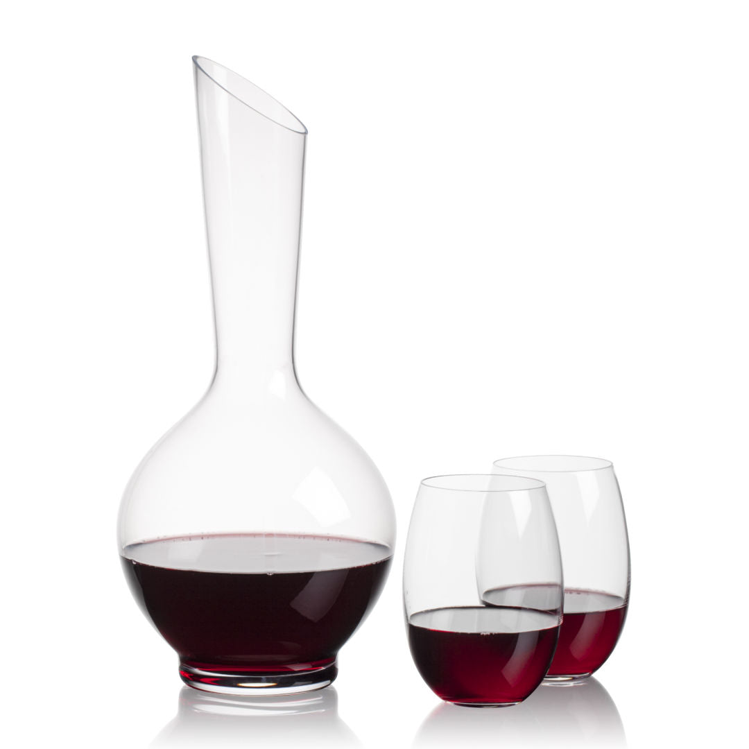 Sanguine Carafe & Stemless Carlita Wine