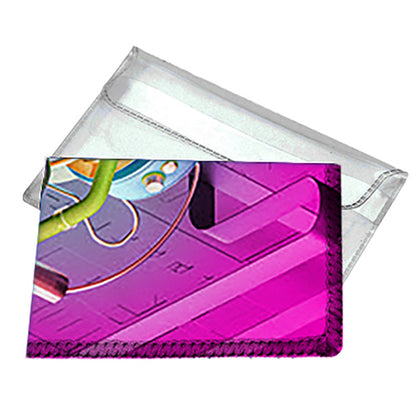 6" x 6" - “DoubleSide” 2-in-1 Full Color Sublimation Microfiber Cleaning Cloth & Terry Cloth Cleanin