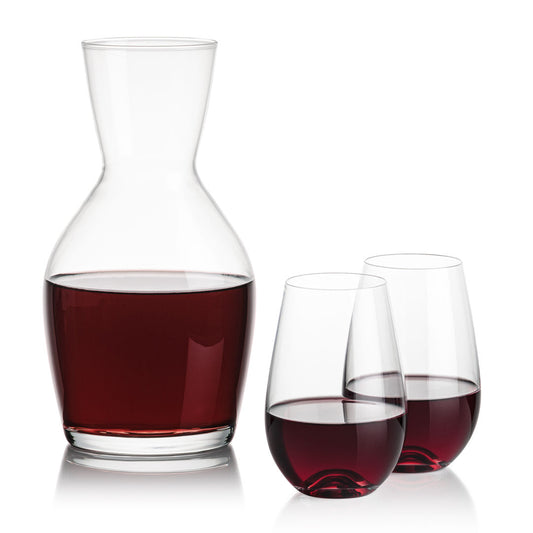 Westwood Carafe & Boston Stemless