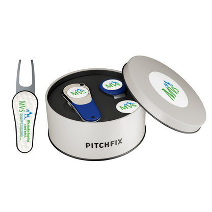 Pitchfix XL 2.5 Golf Divot Tool Deluxe Gift Set w/ Hat Clip