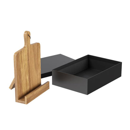 Ramsay acacia wood cookbook holder