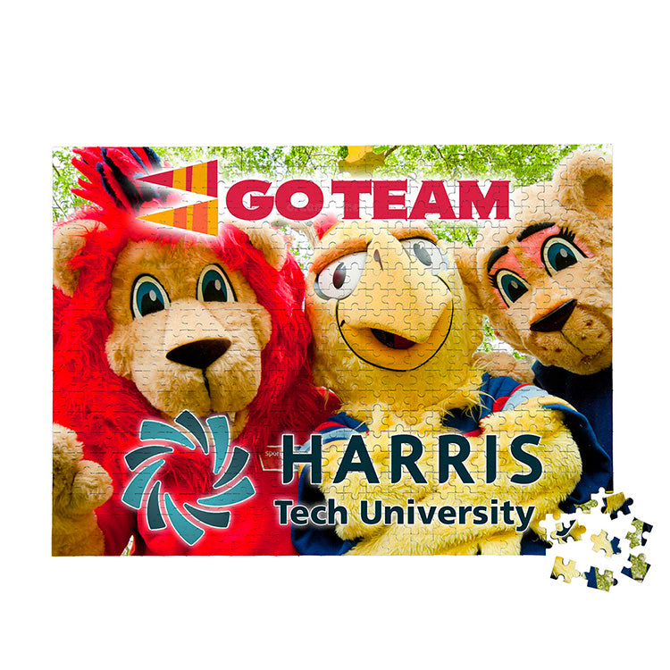 "QUINCY" 500 Piece Full Color Custom Jigsaw Puzzle