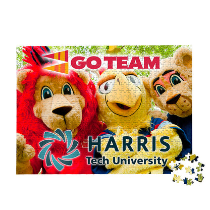 "QUINCY" 500 Piece Full Color Custom Jigsaw Puzzle