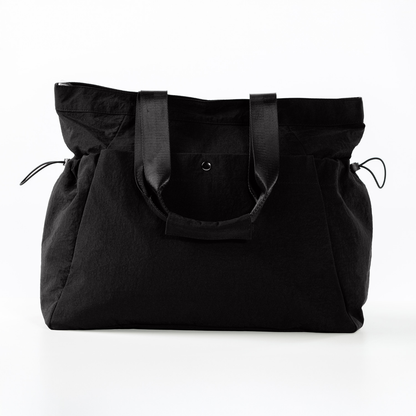 100% RPET wrinkled Nylon tote bag