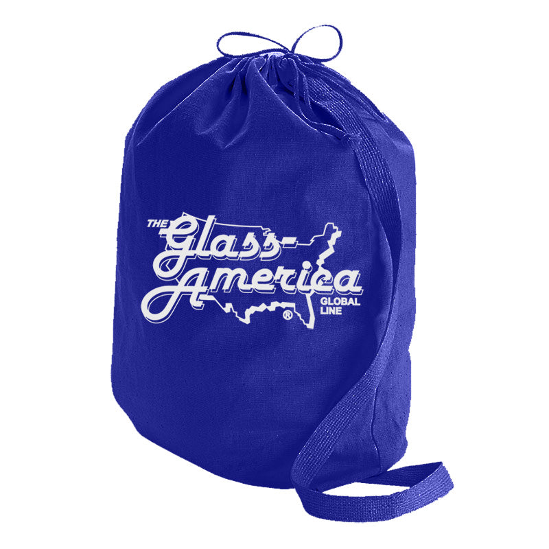 Canvas Drawstring Laundry Bag - Large Natural