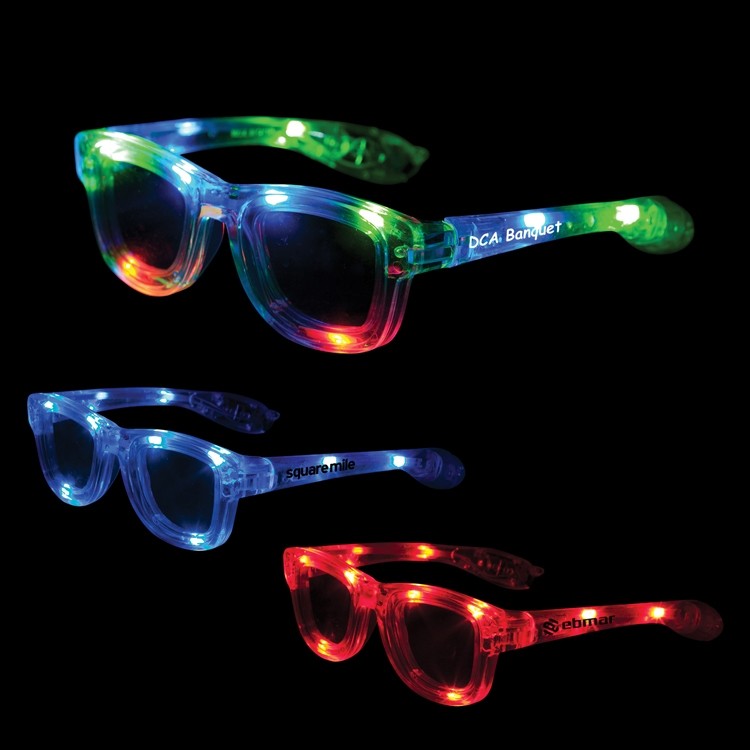 Blue LED Iconic Glasses
