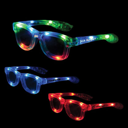Blue LED Iconic Glasses