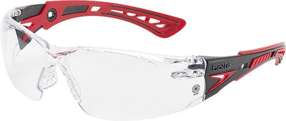 Bollé Rush Plus Temple RED Lens Clear