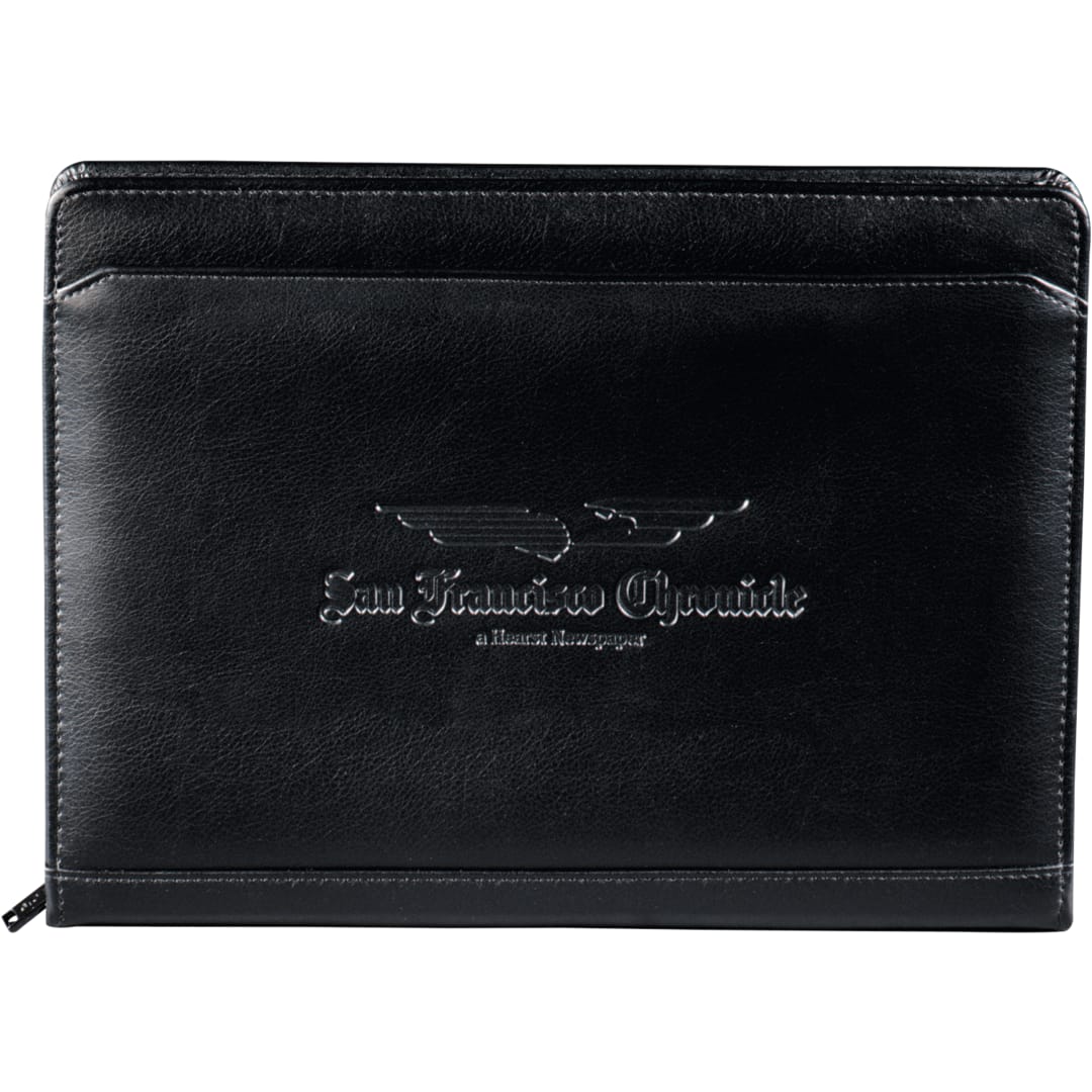 FSC® Mix Manchester Zippered Padfolio
