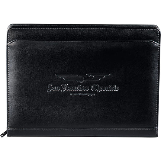 FSC® Mix Manchester Zippered Padfolio