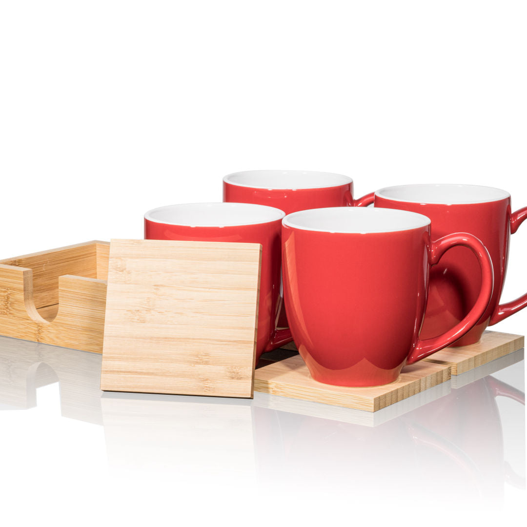 Bistro Mug & Coaster Set