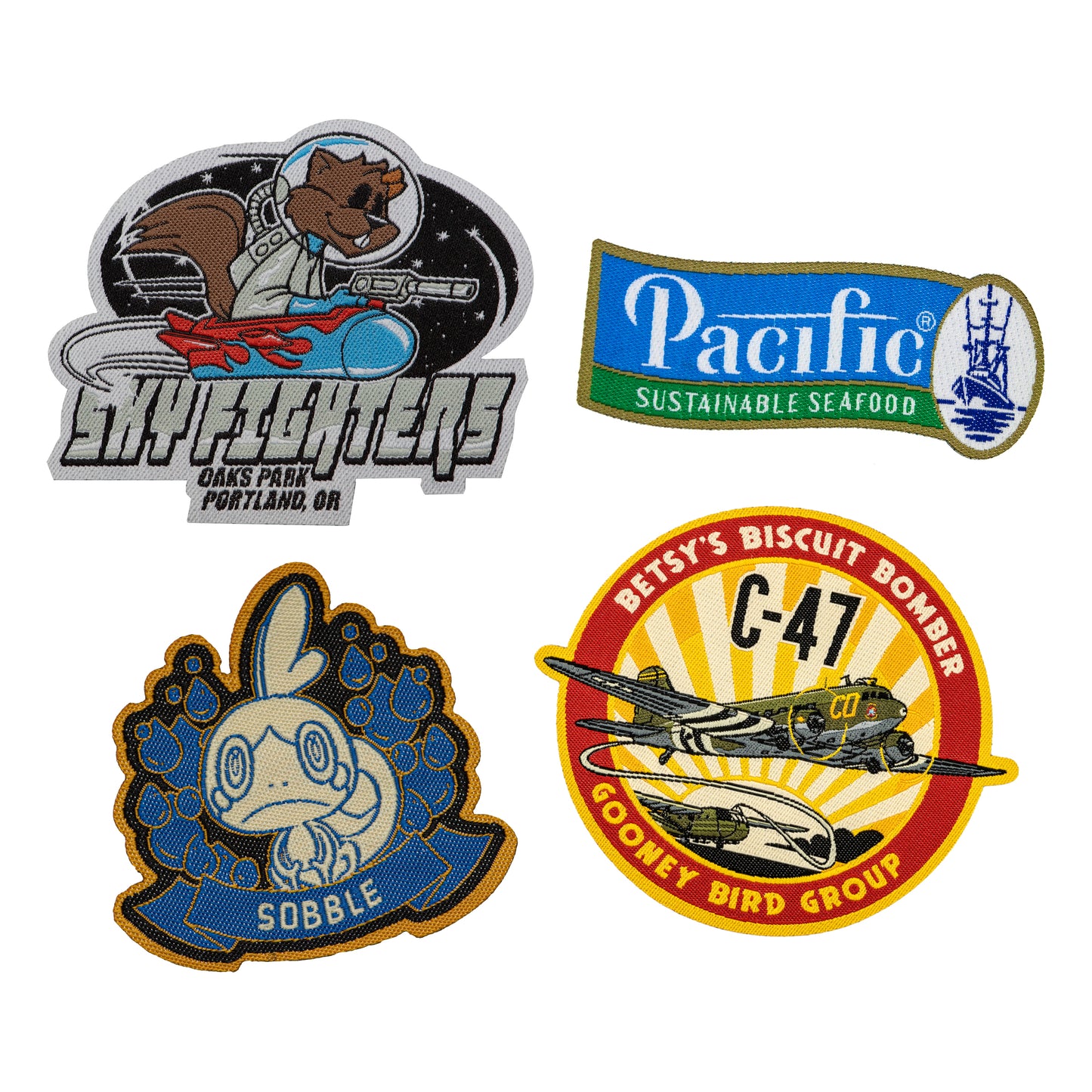 Custom Woven Patches (3-1/2")