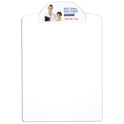 “Dwight FC” Letter Size Clipboard with PhotoImage ® Full Color Imprint* on Clip